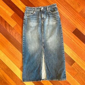 Blue Denim Midi Skirt - Tommy Hilfiger (6)